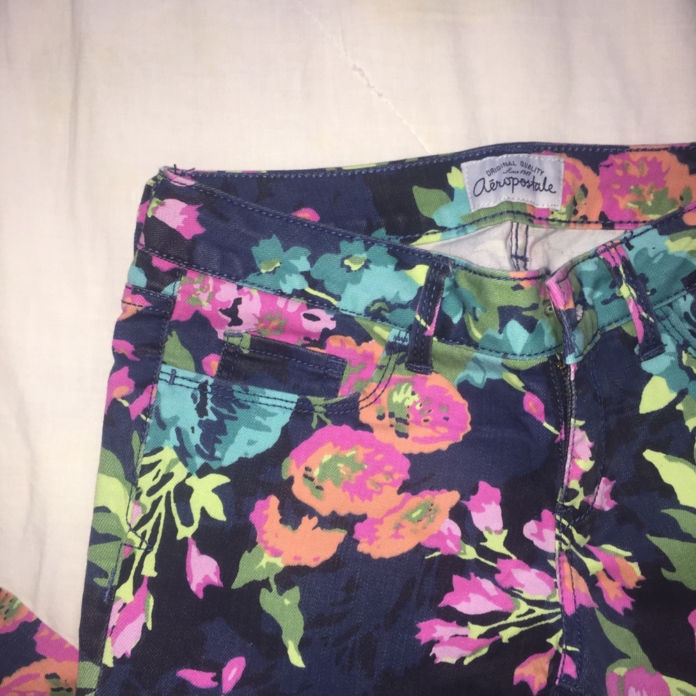 Floral Jeans